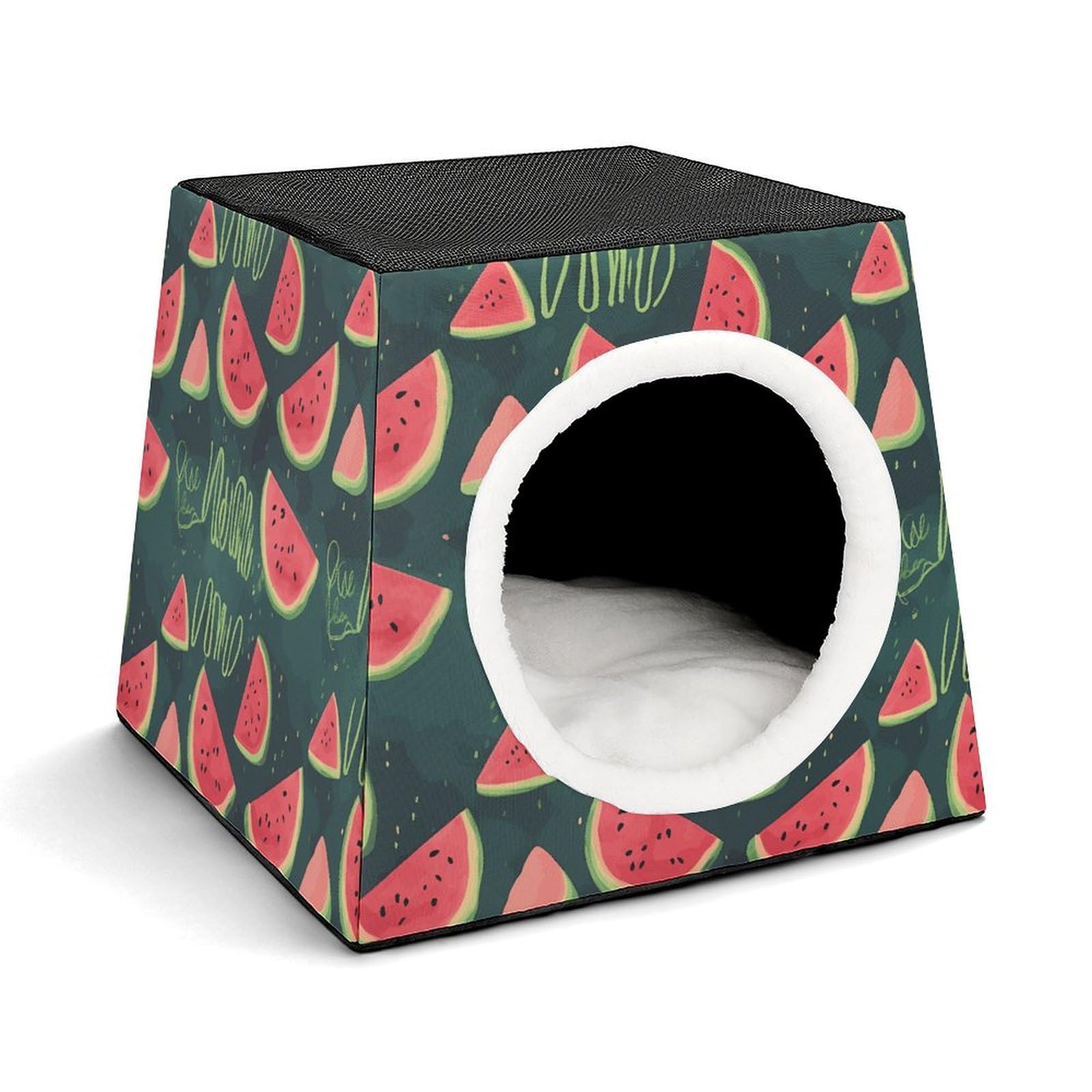 Maison pour chats d'intérieur et chiens : nid confortable pour animaux capsule d'espace