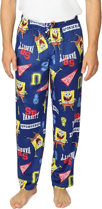 Nick Mens Pajama Pants, Lounge Bottoms With Drawstring, Ultra-soft & Comfortable