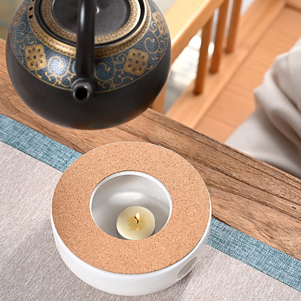 Stoofje Voor Theepot, Stoofje, Keramische Theewarmer Koffiewarmer Theepotwarmer Kaarshouders