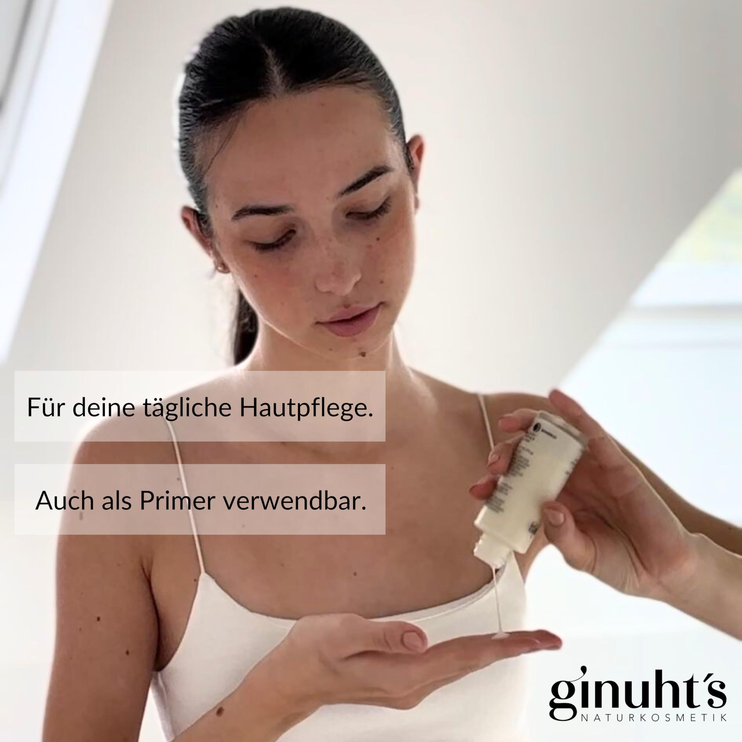 ginuht´s NATURKOSMETIK Gesichtstoner 100% Bio regenerierend & hautstraffend | Toner für alle Hauttypen | Aktivierendes Fluid mit Aloe Vera, Aprikose & Açai (50ml)