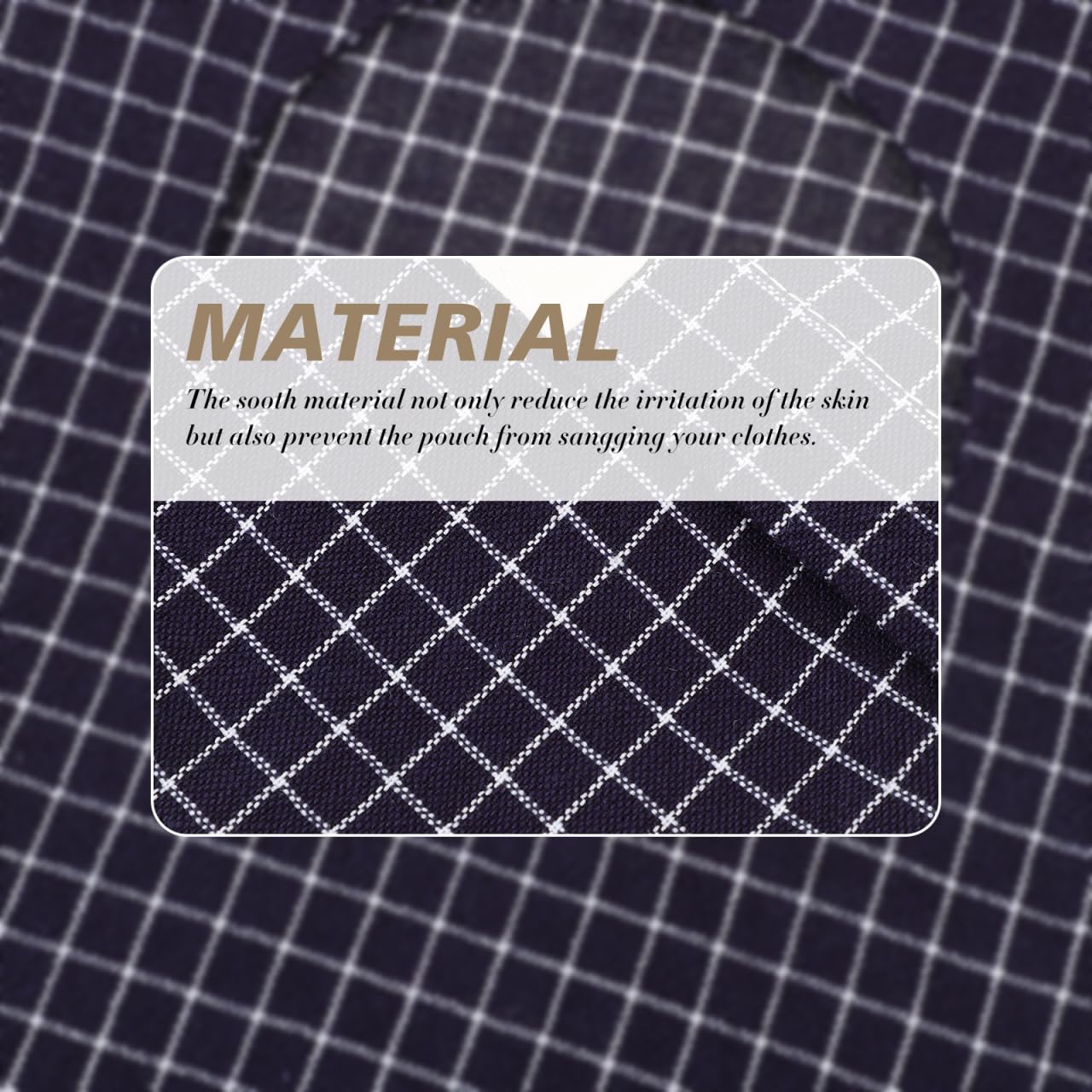 Healvian Cubierta De Bolsa De Lavable 3 Piezas Con Material Antirritante Y Control De Olor Para Uso Diario 9.44X5.90X0.23In Cubierta De Bolsa De Cómoda Y Práctica