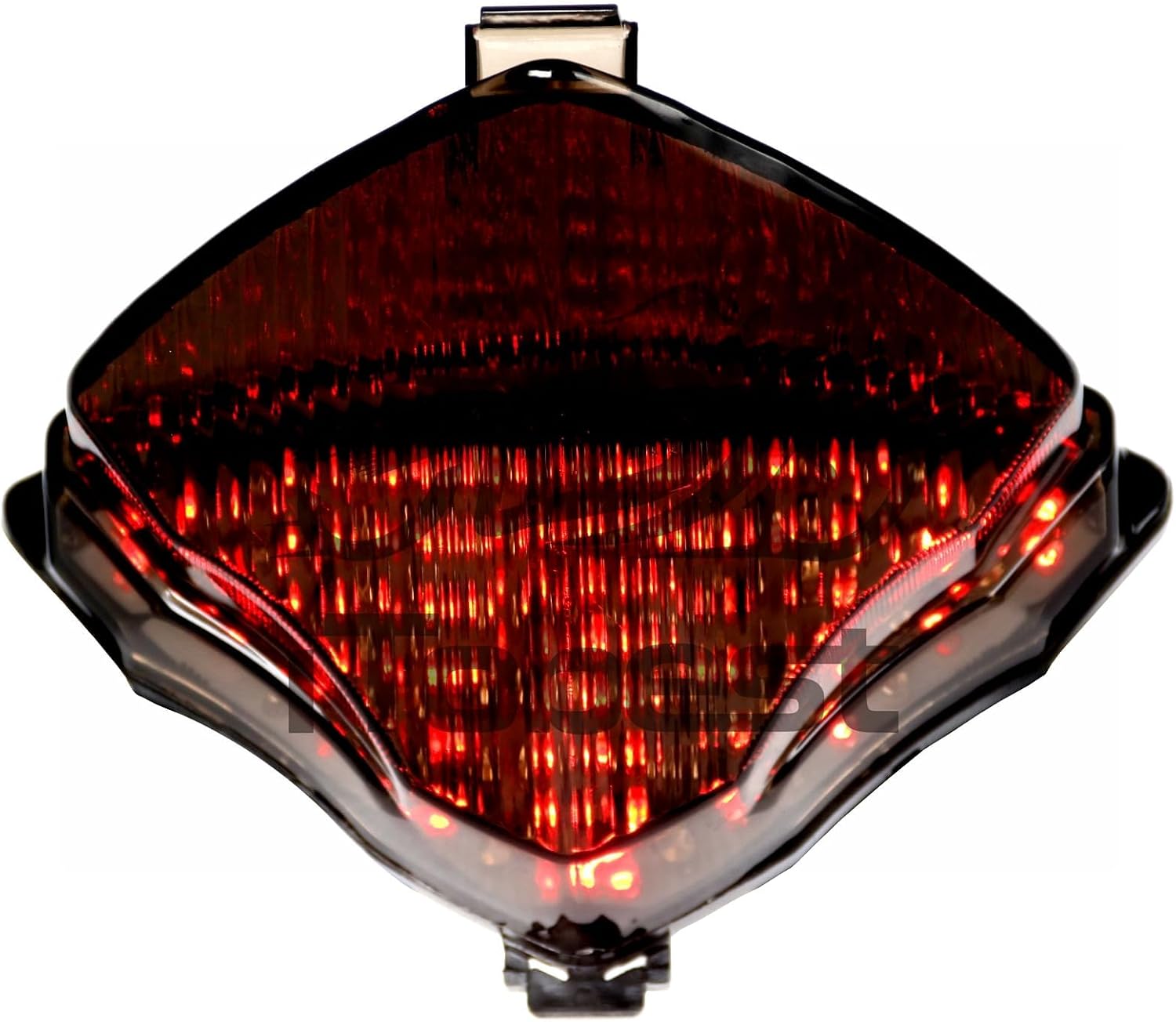 Integrated LED Taillight Compatible with Yamaha R1 2004-2006(Smoke) | with turn signal function, plug-and-play, direct replacement