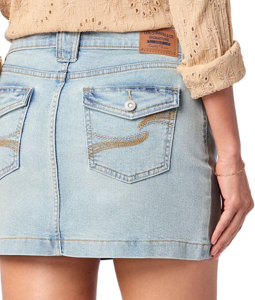 Levi Strauss Signature Gold Womens True Skirt (Available in Plus) - Image 5