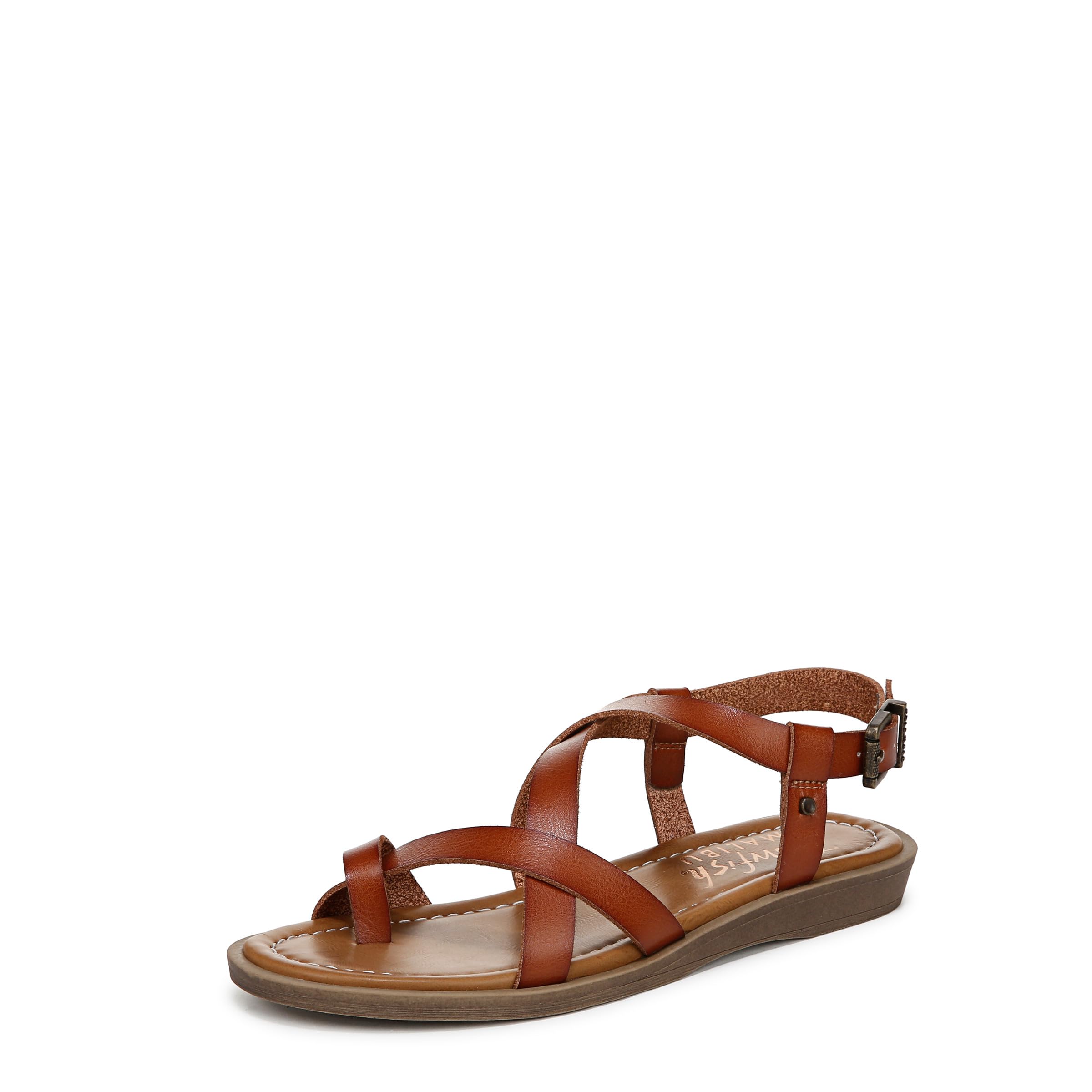 Blowfish Malibu Women's Brown Devon 3 Strappy Flat Sandal in Size 5, Sports Direct