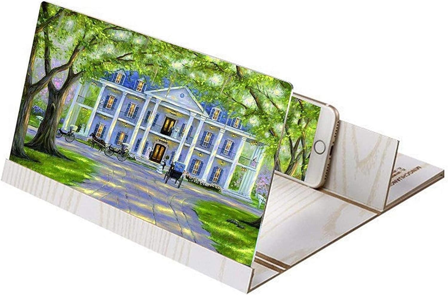 Eyesight Tool 3D Hd Cell Phone Magnifier Magnification Cell Phone Video Foldable