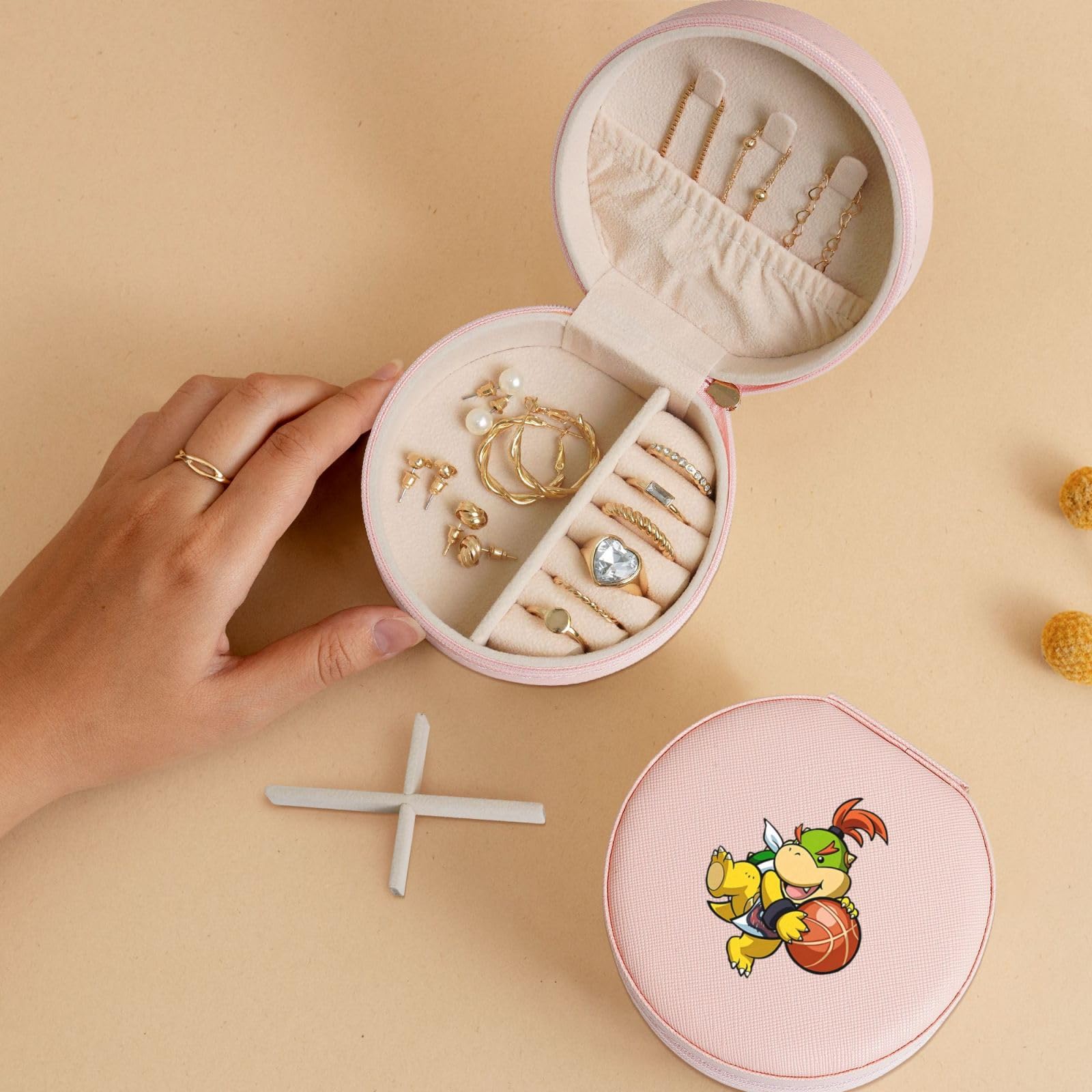 Amazon｜クッパjr 宝石箱 ジュエリーボックス アクセサリーケース 指輪