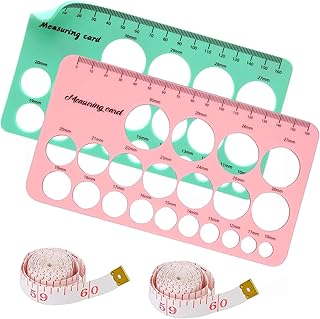 Nipple Ruler, 4 Pcs Nipple Measurement Tool, Measuring Card Template for Breast Pump Size, Soft Silicone Flange Size for Nipples, Flange Size Measure for Nipples -Breastfeeding Essential for New Moms