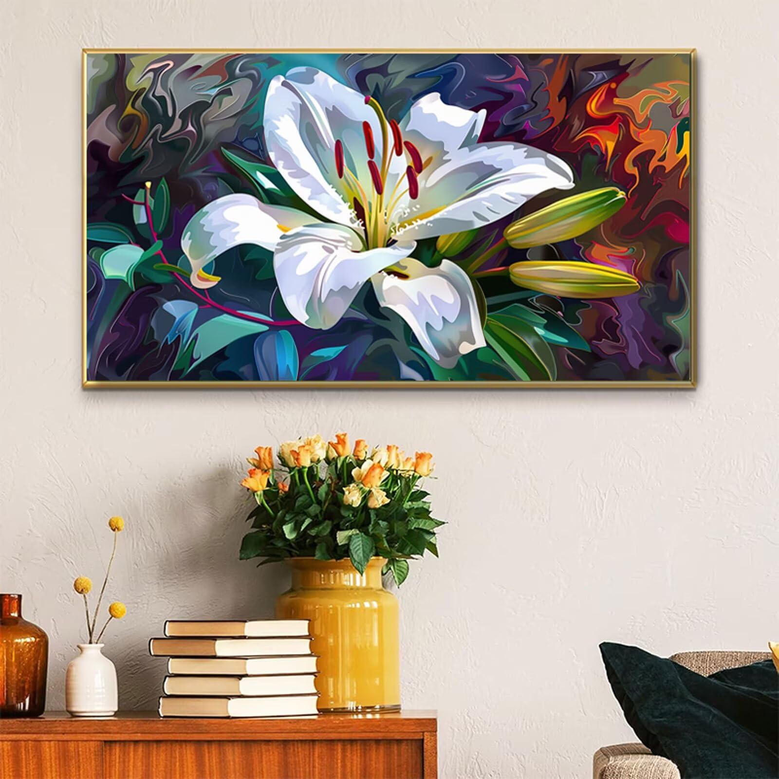 Diamentowy obraz dla dorosłych, obraz na okno, 50 x 100 cm