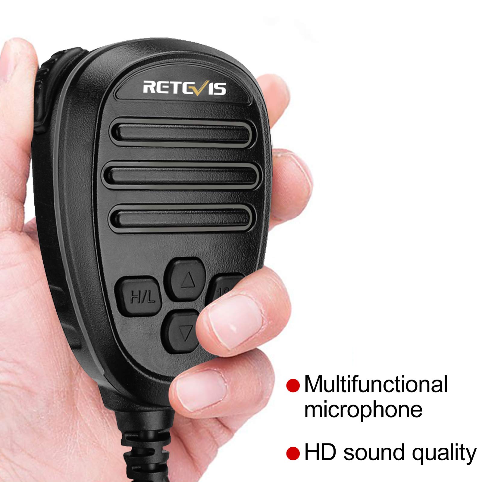 Retevis RA27 Marin Émetteur-récepteur, IP67 Étanche Talkie Walkie, Class D DSC, GPS, 88 Chaînes, Dual/Tri-Watch, Radio VHF Marine Fixe pour Yachts, Marinas (1 Pièce, Noir)