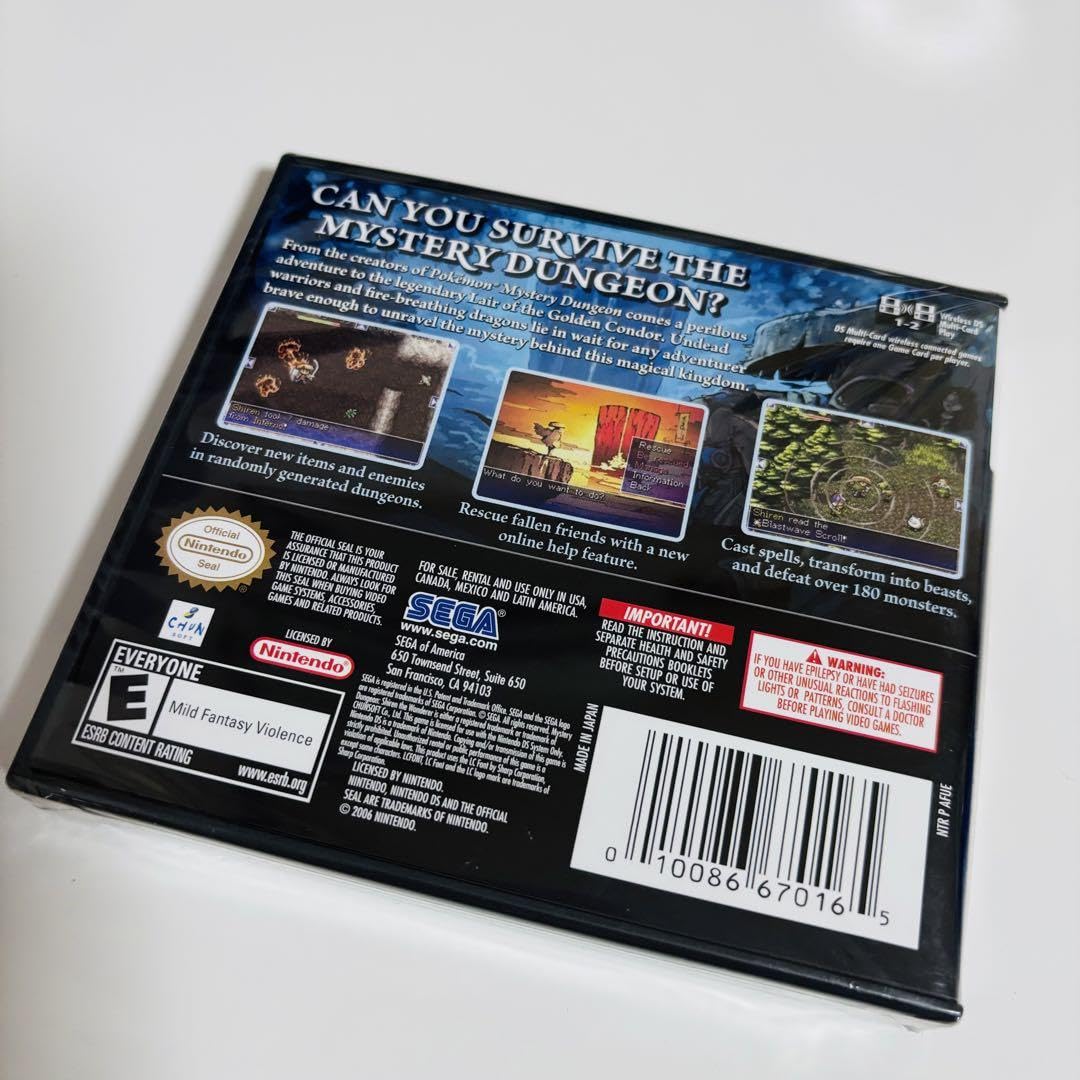 超超超激レア！コレクター必見！新品未開封風来のシレン海外版