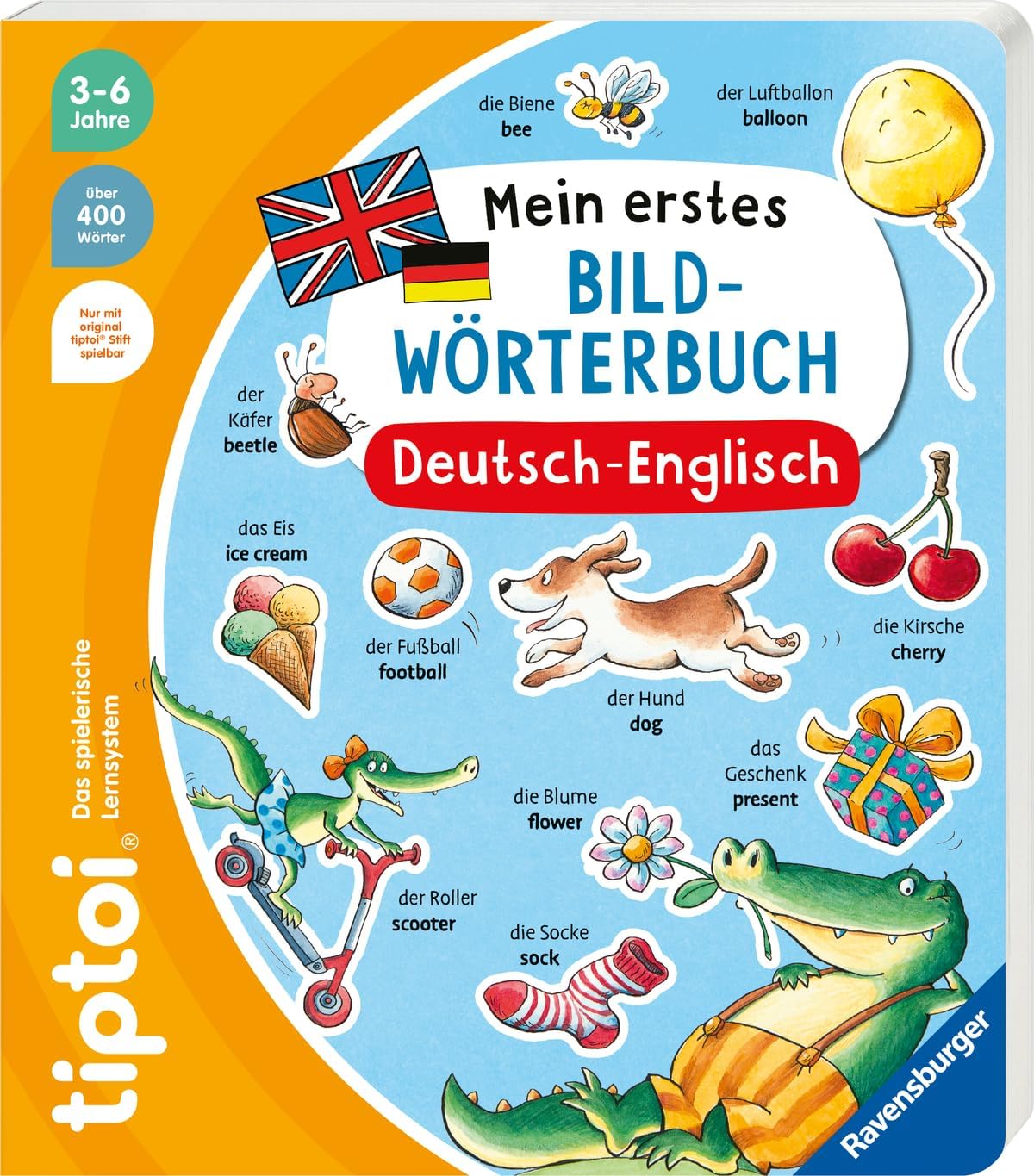 Ravensburger Książka dla dzieci w wieku 2-4 lat | jaki kolor to jest? + plakat dla dzieci, gospodarstwo rolne, zwierzęta