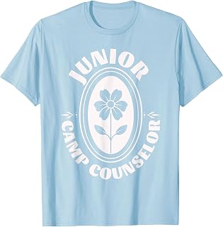 Summer Camp Junior Counselor Jr Staff Uniform Kid Teen Youth T-Shirt