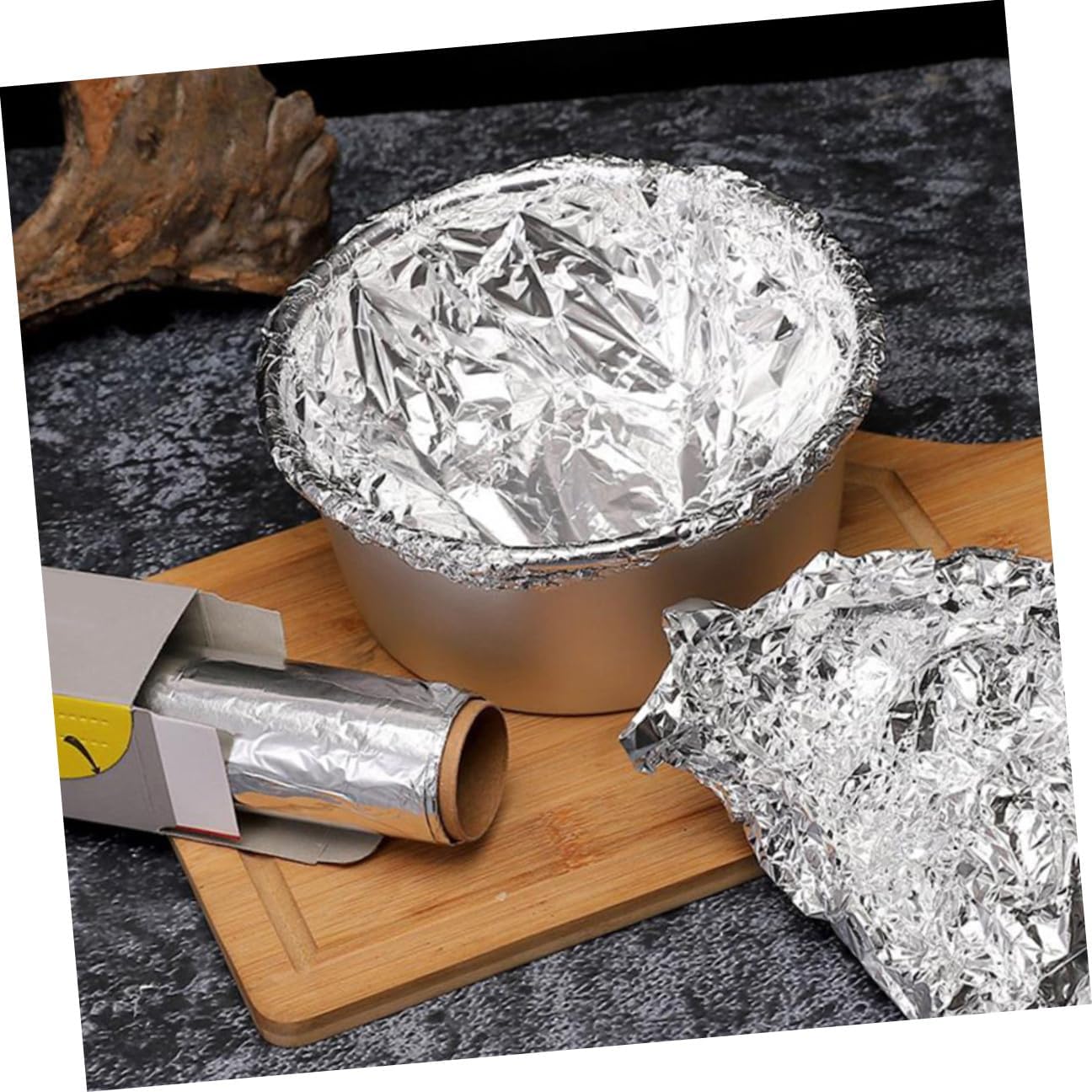 4 Rolls Heavy-duty Aluminum Foil Multipurpose Kitchen Wrap for Bbq Baking Oven Use Heat Resistant Food-safe Wrapping to Prevent Sticking and Preserve Flavor