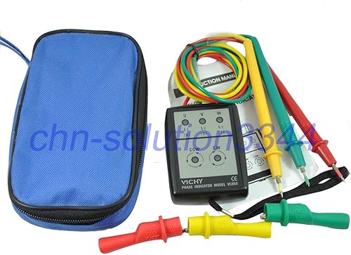 Miniatura 5 de Tekpower Indicador de rotación de fase LED digital, 20-400Hz, SSP8030