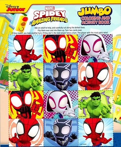 Miniatura 6 de Spidey and His Amazing Friends - Paquete de libros para colorear y actividades con libro para colorear de tinta Imagine, calcomanías y más