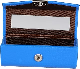 Beaupretty Estojo De Batom Estojo De Bálsamo Labial Carteira Bolsas Vintage Para Mulheres Porta-Batom Vintage Bolsa De Viagem Bolsa De Espelho De Batom Caixa De Batom Retrô Estojo De Batom