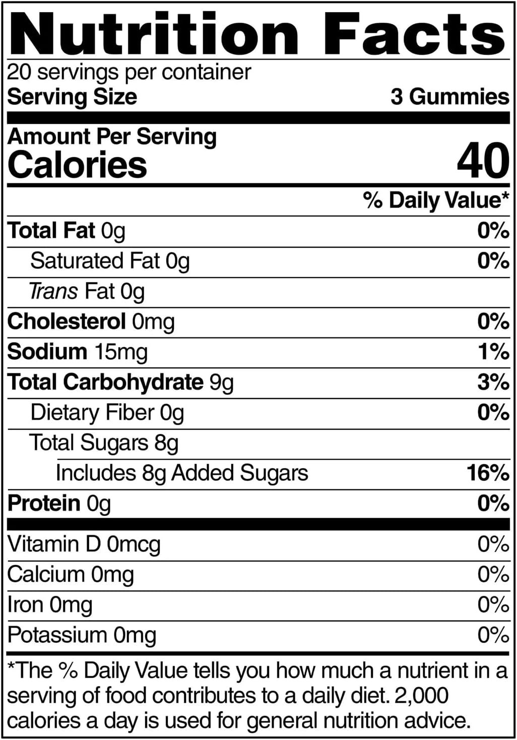 Glucose Gummies, 60 Count – Fast-Acting Energy Support with 9g Carbs per Serving, Natural Berry Flavors, Gluten-Free & No Artificial Dyes