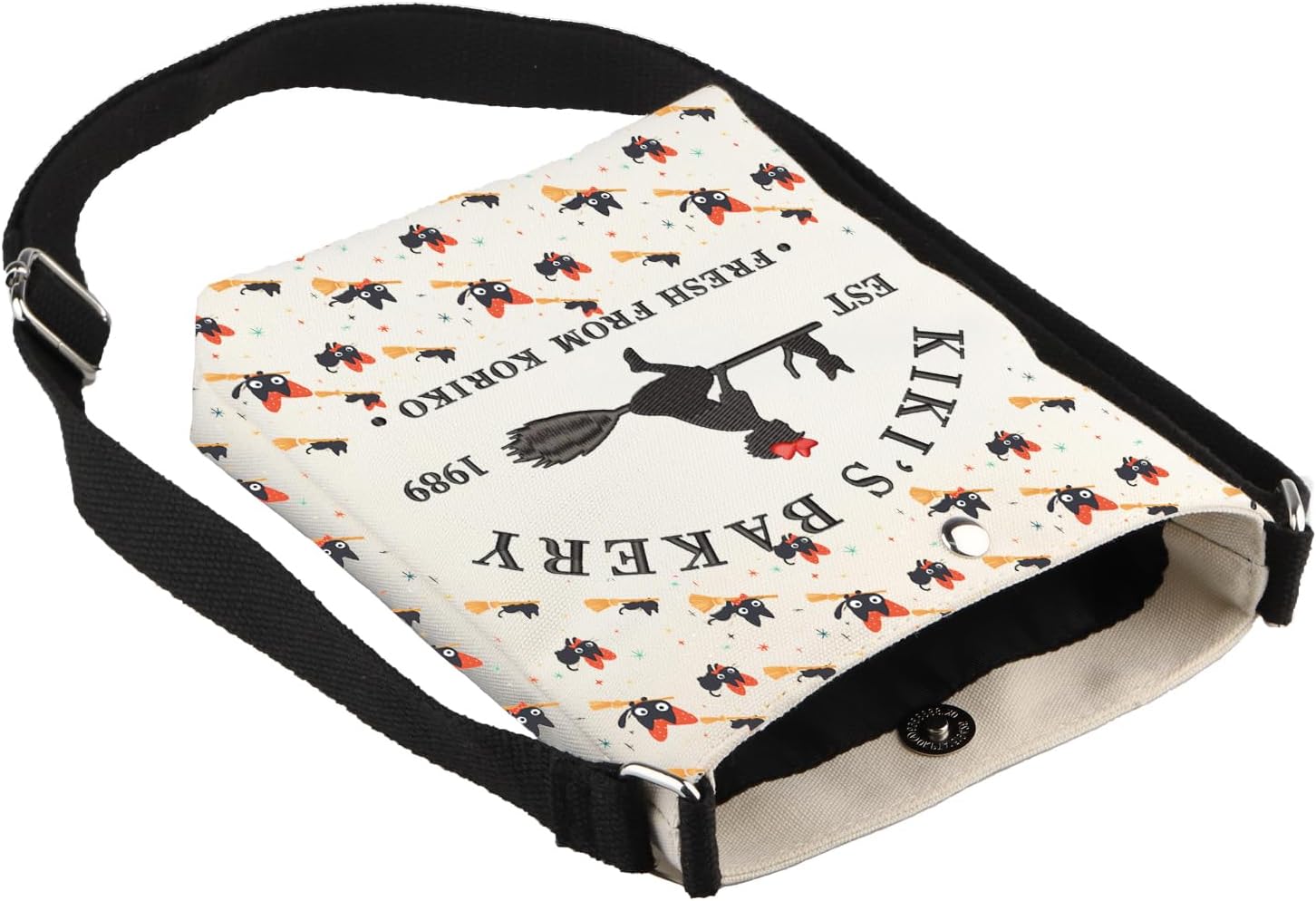 CMNIM Kiki Inspired Crossbody Bag Bakery Gifts for Baking Lover Baker Crossbody Purse Japanese Anime Fan Gift Baking Bag - Image 7