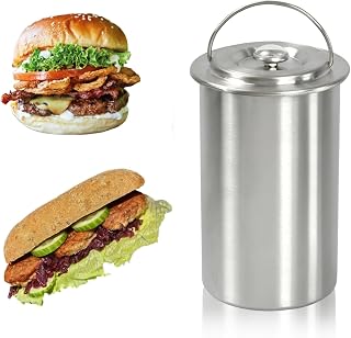 2 Pcs Ham Maker Meat Press, Kitchen Cooking Meat Press Tools for Party, Round Stainless Steel Deli Meat Press Cooker with Thermometer for Making Homemade Ham Sandwich Bacon (one piece)