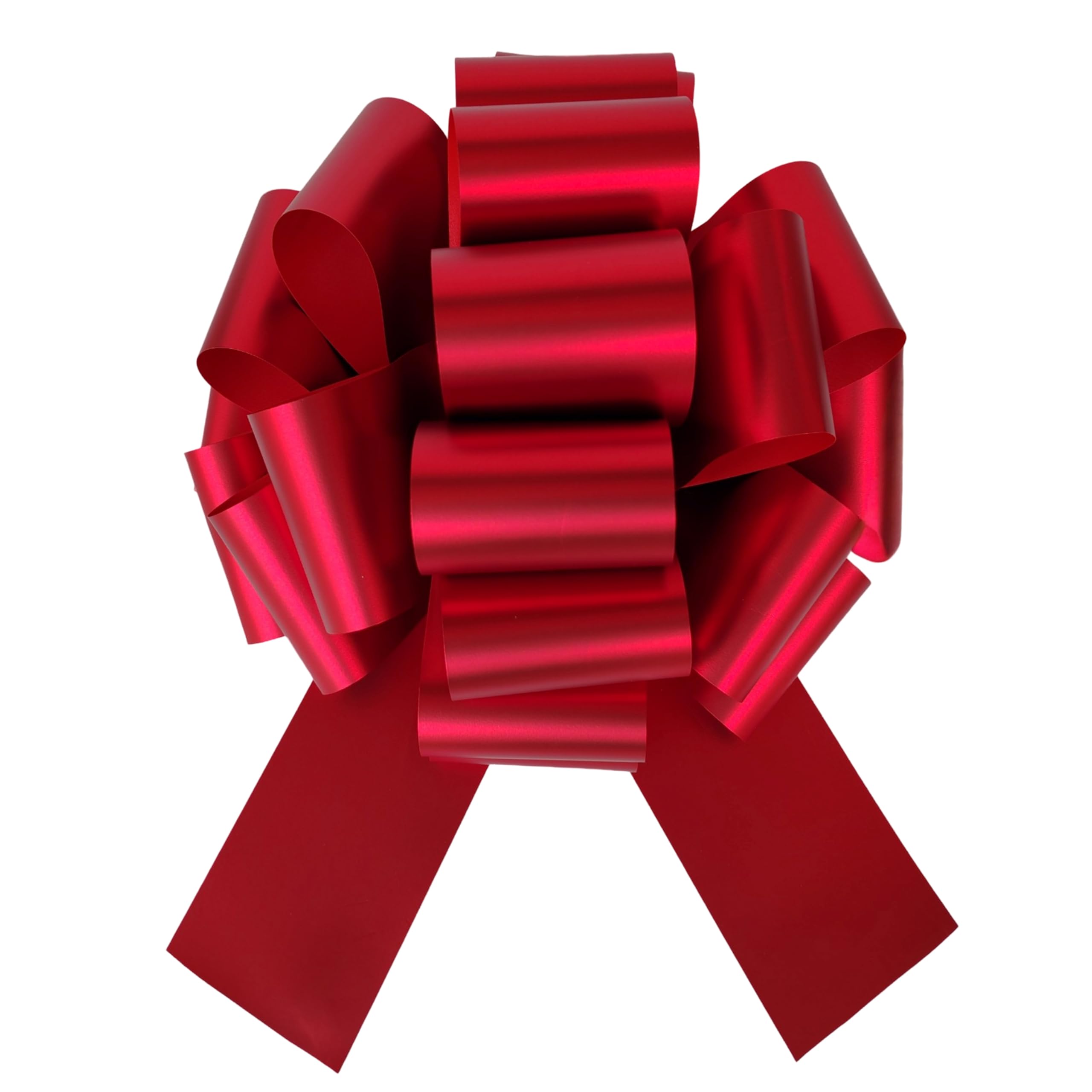 sxvblly Big Bows 12 Inch Big Metallic Red Bows for Gift Wrapping Car Decorated Birthday Party and Valentine's Day Decorations