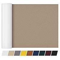 Vista 19 de Cinta de parche de reparación de cuero de 8 x 12 pulgadas, 2 piezas de cinta autoadhesiva fuerte de cuero para muebles, sofás, asientos