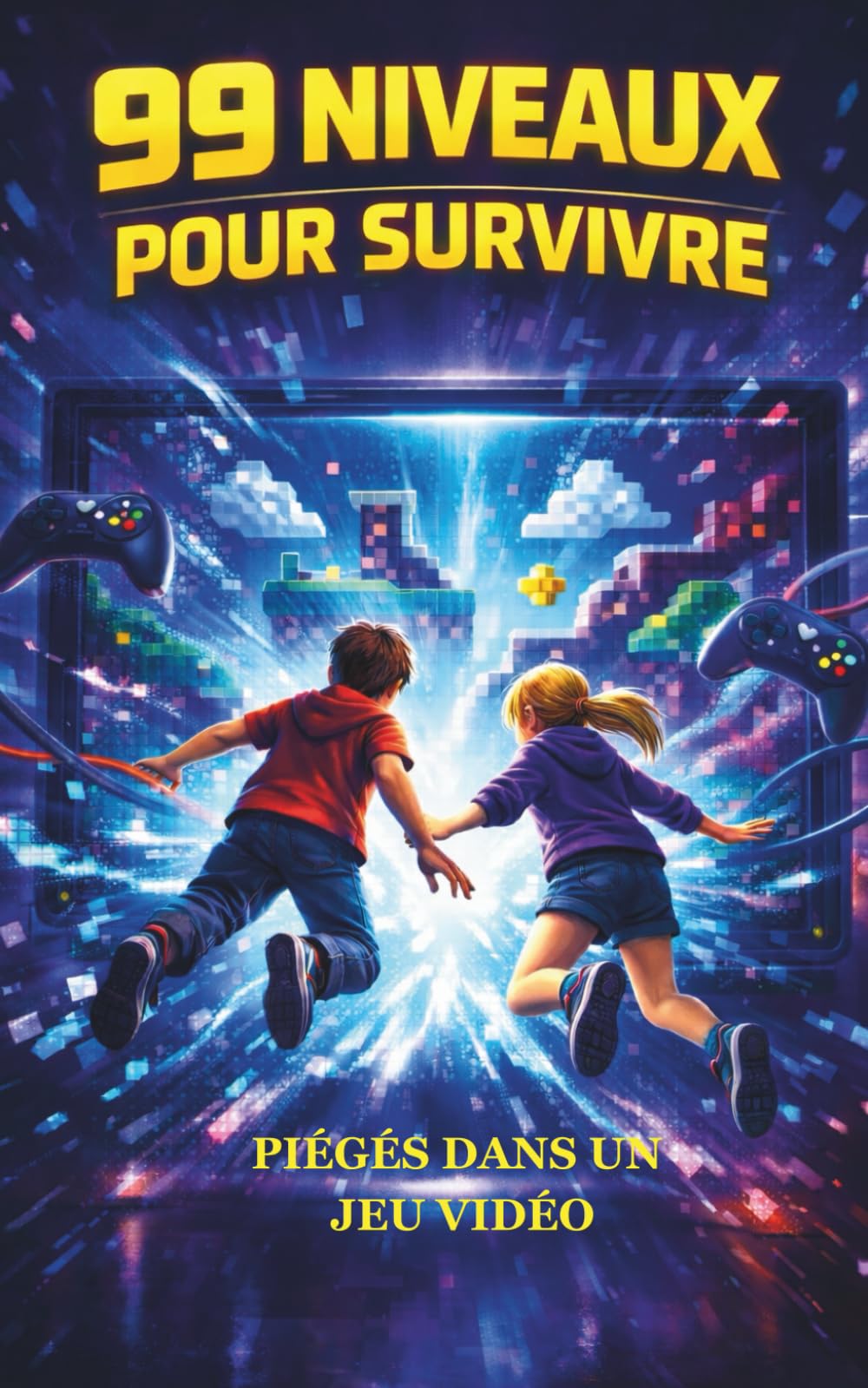 99 Niveaux pour Survivre: Piégés dans un jeu vidéo : Roman pour enfants à partir de 8 ans