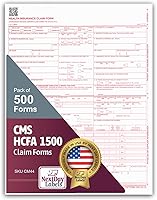 Vista 6 de Formularios de reclamo CMS 1500. HCFA (Versión 02/12). 250 por resma 100