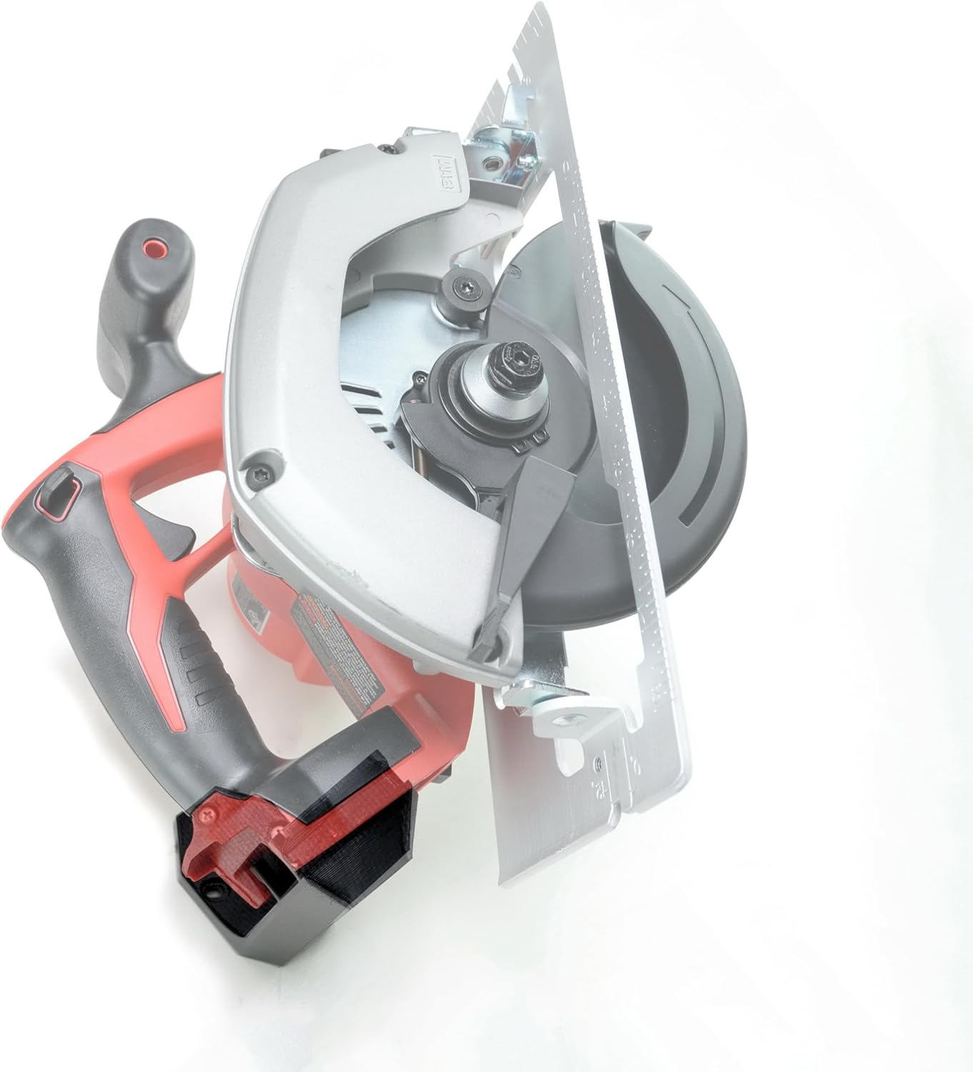 Spartan Mounts Compatible with Milwaukee M18 Circular Saw | Wall Display Hook Holder | Power Tool Storage DIY Room | Strong Low Profile Bracket | Convenient Easy Access Garage Organization