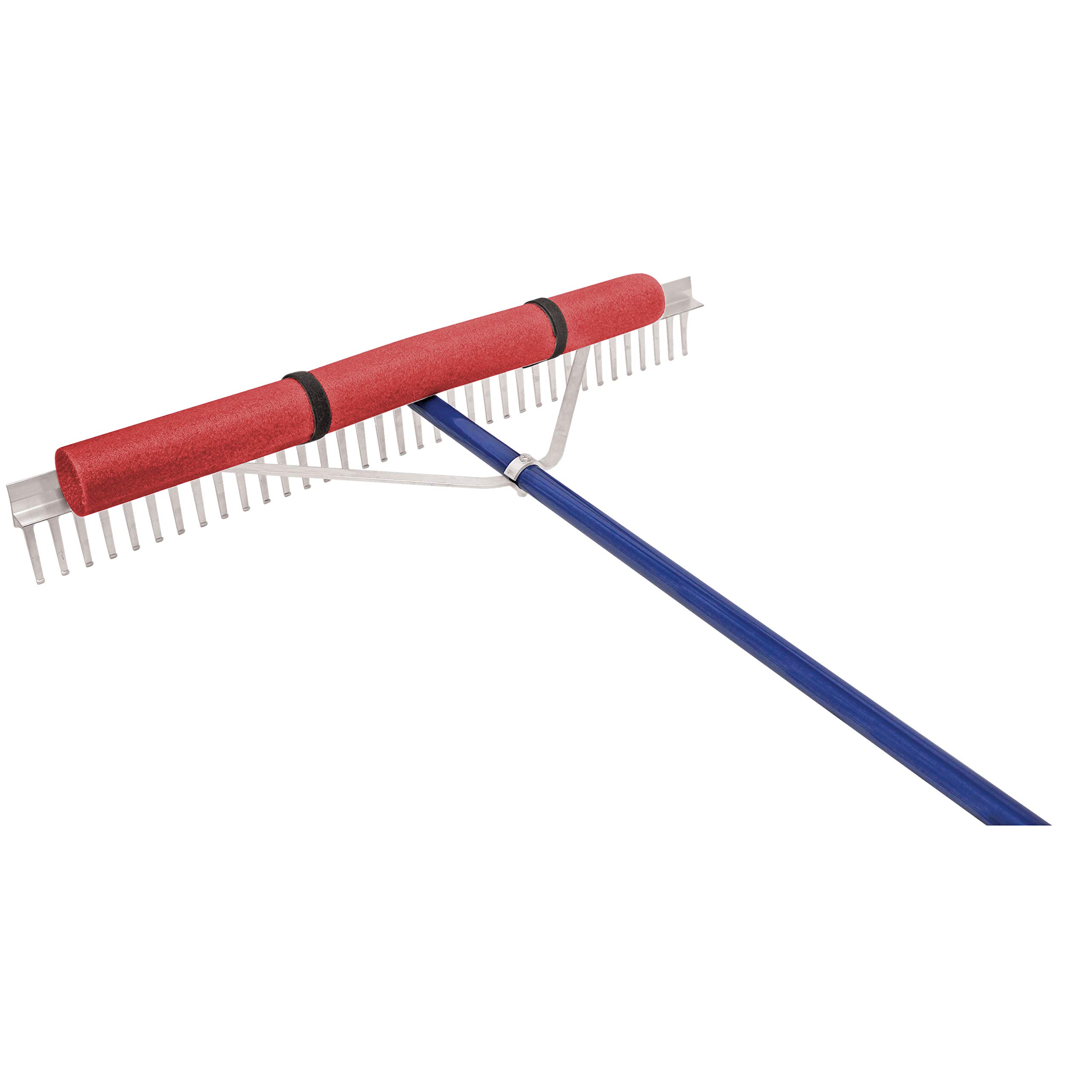 Extreme Max Rastrello Galleggiante Per Laghi Con Manico Di Prolunga - 91,4 Cm, Corda Da 15 Mt, Rimuove Alghe