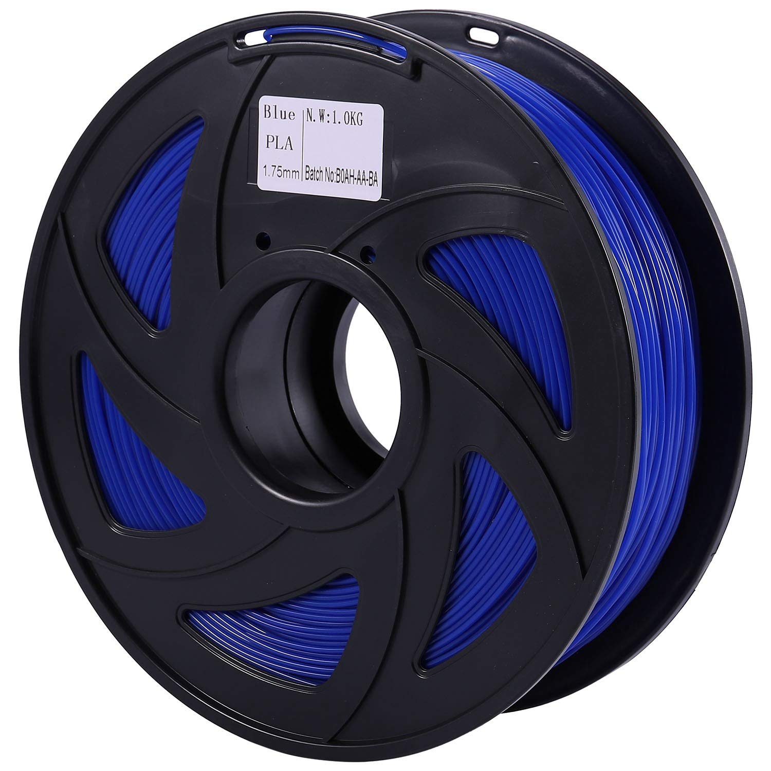 PLA filament do drukarki 3D, tworzywo sztuczne, guma, materiały eksploatacyjne, akcesoria do druku 3D, gładki i w 100% wolny od niebieskiego, 1,75 mm