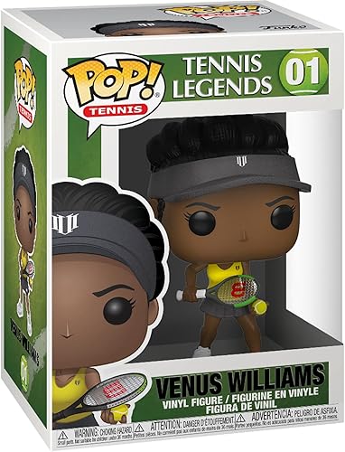 Miniatura 4 de V e n u s Willia m s: Fun ko P o p ! Paquete de figura de vinilo de tenis con 1 protector gráfico compatible con 'ToysDiva' (001 - 47731 - B)