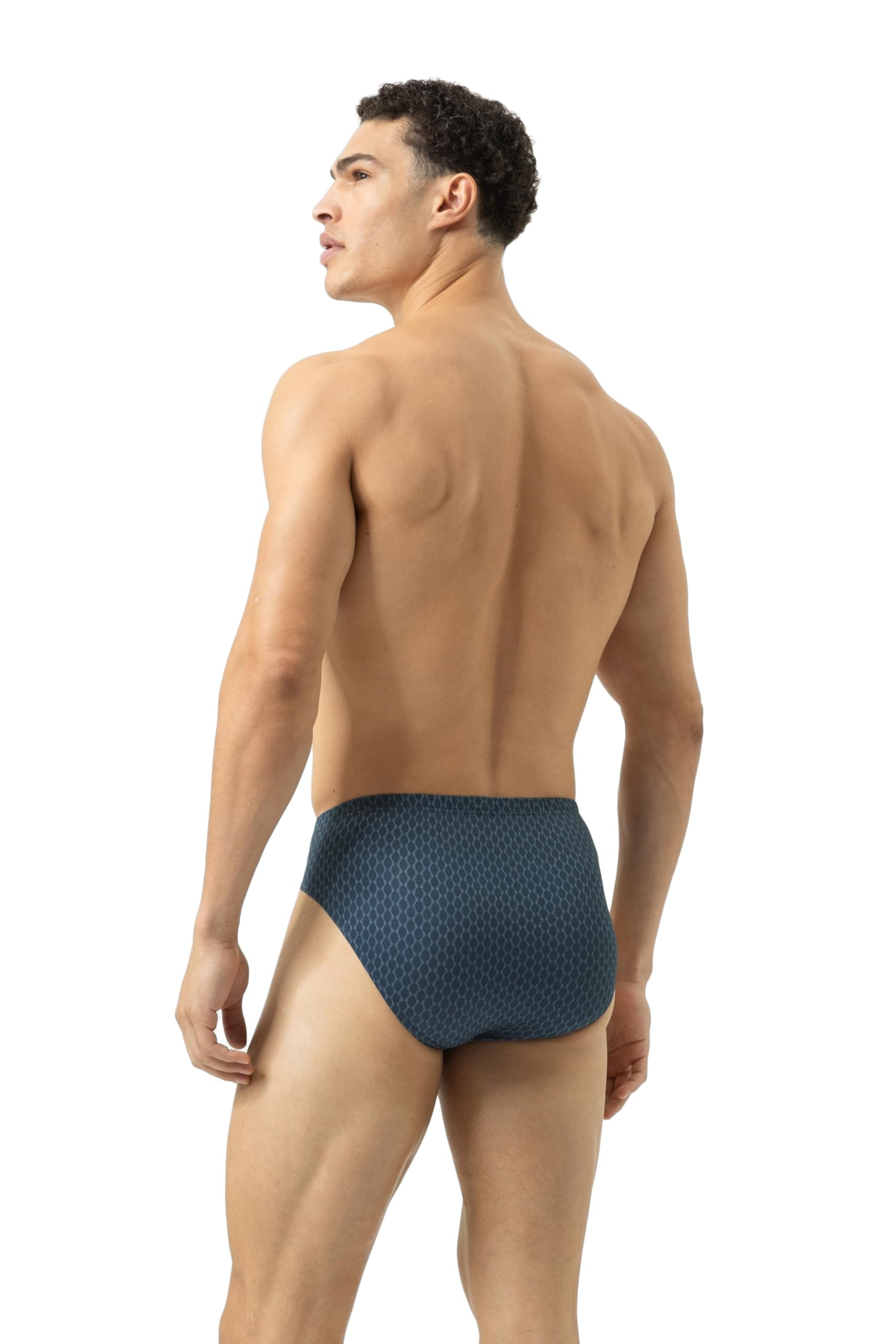 Mey Tagwäsche Serie Meander Geo Herren Jazz-Pants Heavenly Blue M(5)