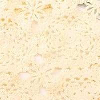 Vista 7 de DRESHOW Floral Crochet Hair Bandana 2 PCS Tie Knotted Headscarf Vintage Headband Knitted Head Kerchief for Women&Girls