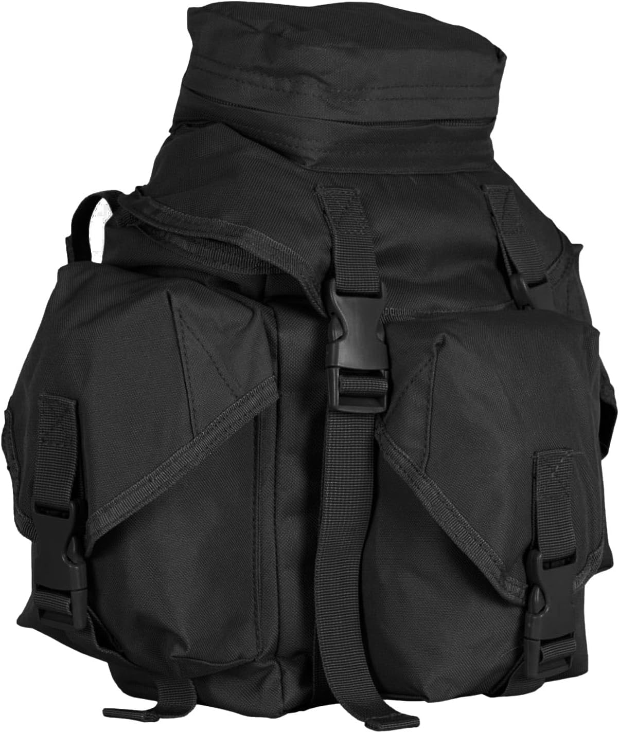 FOX OUTDOOR PRODUCTS Recon Butt Pack | 15x15x8 Modular Tactical Waist Bag w/ 3 External Pockets, QR Buckles, Lined Interior