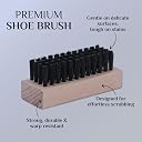 SALCEUS Quick Shoe Cleaning Kit | All-Purpose Shoe Cleaner Solution with Medium Bristle Brush & Microfiber Cloth | Shoes Cleanser for Sports Shoes, & More | Cleaning Kit-Easy Shoe Care & Stain Removal gallery image