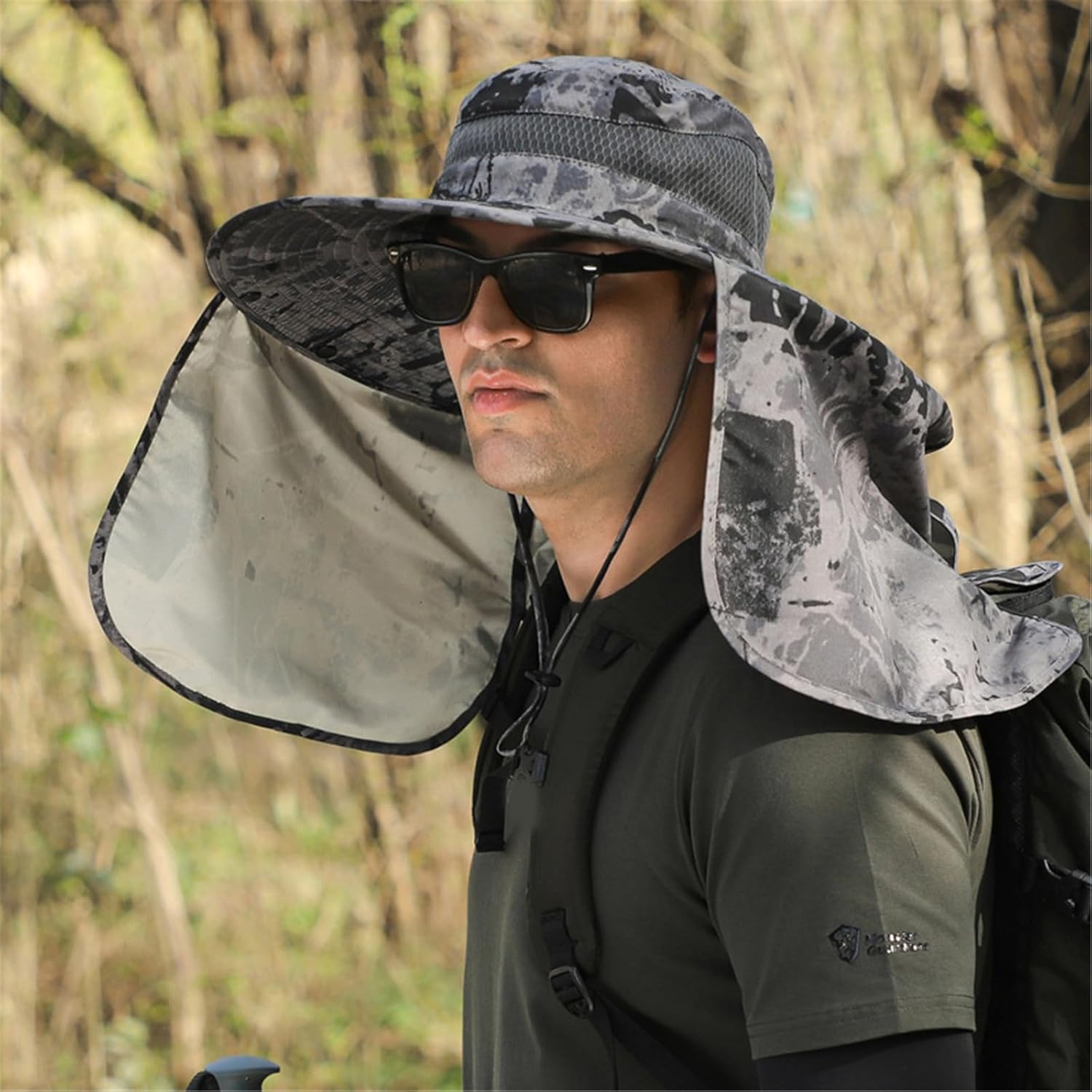 Strong Airflows Hat Outdoor Sports Camping Gear Accessory Fishing for Outdoor Sports Versatiles Fan Hat
