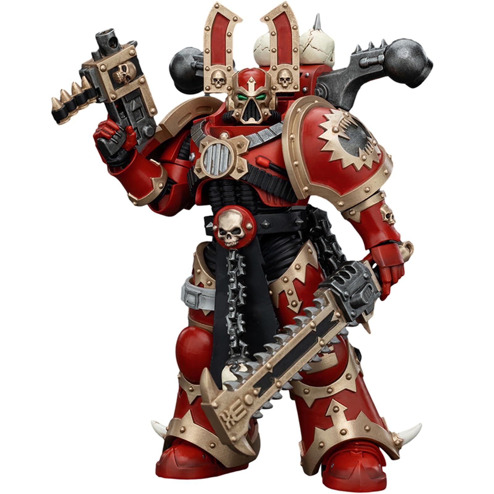 JOYTOY Warhammer 40k World Eaters, World Eaters Khorne Berzerker 6 1/18 Action Figure, Dedicated To You Who Love Collecting — image 1