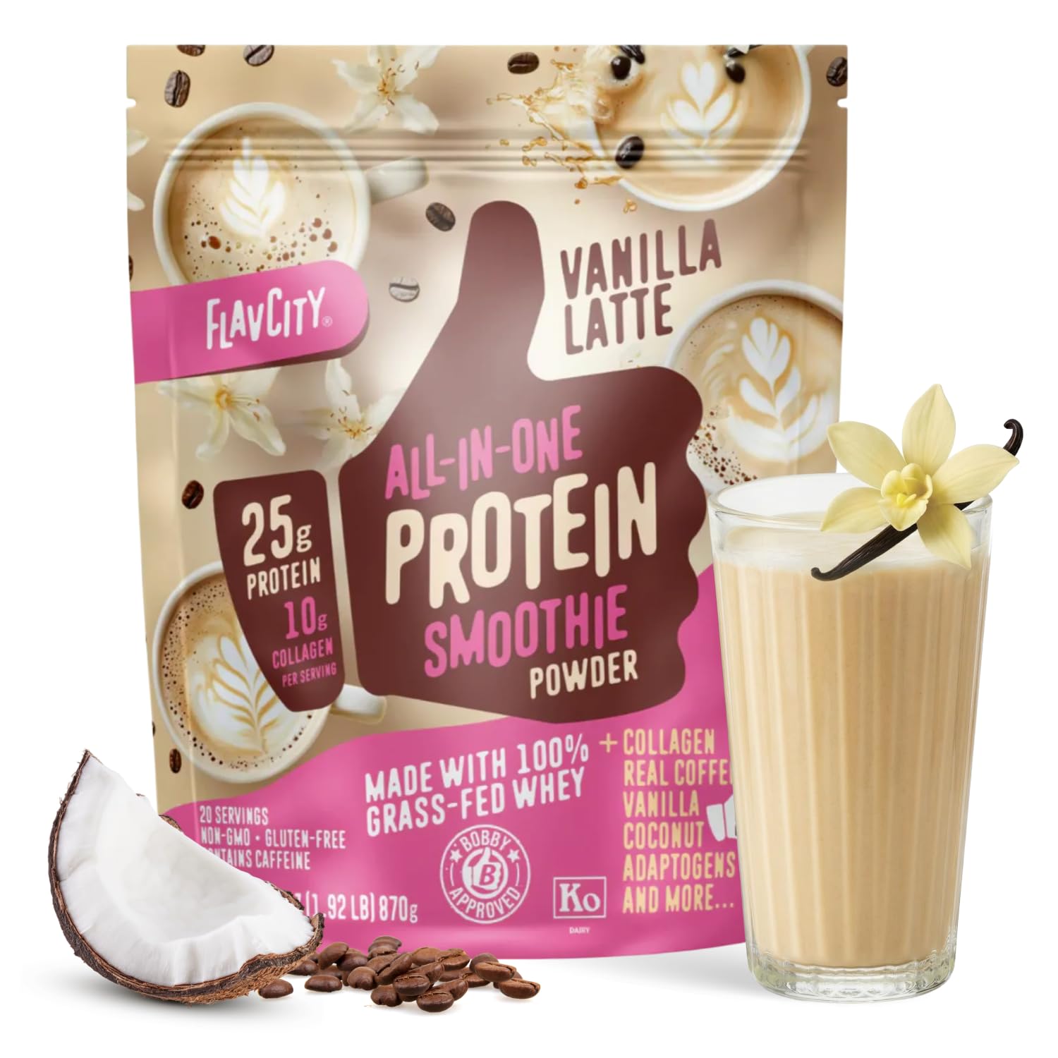 FlavCity All in One Vanilla Latte