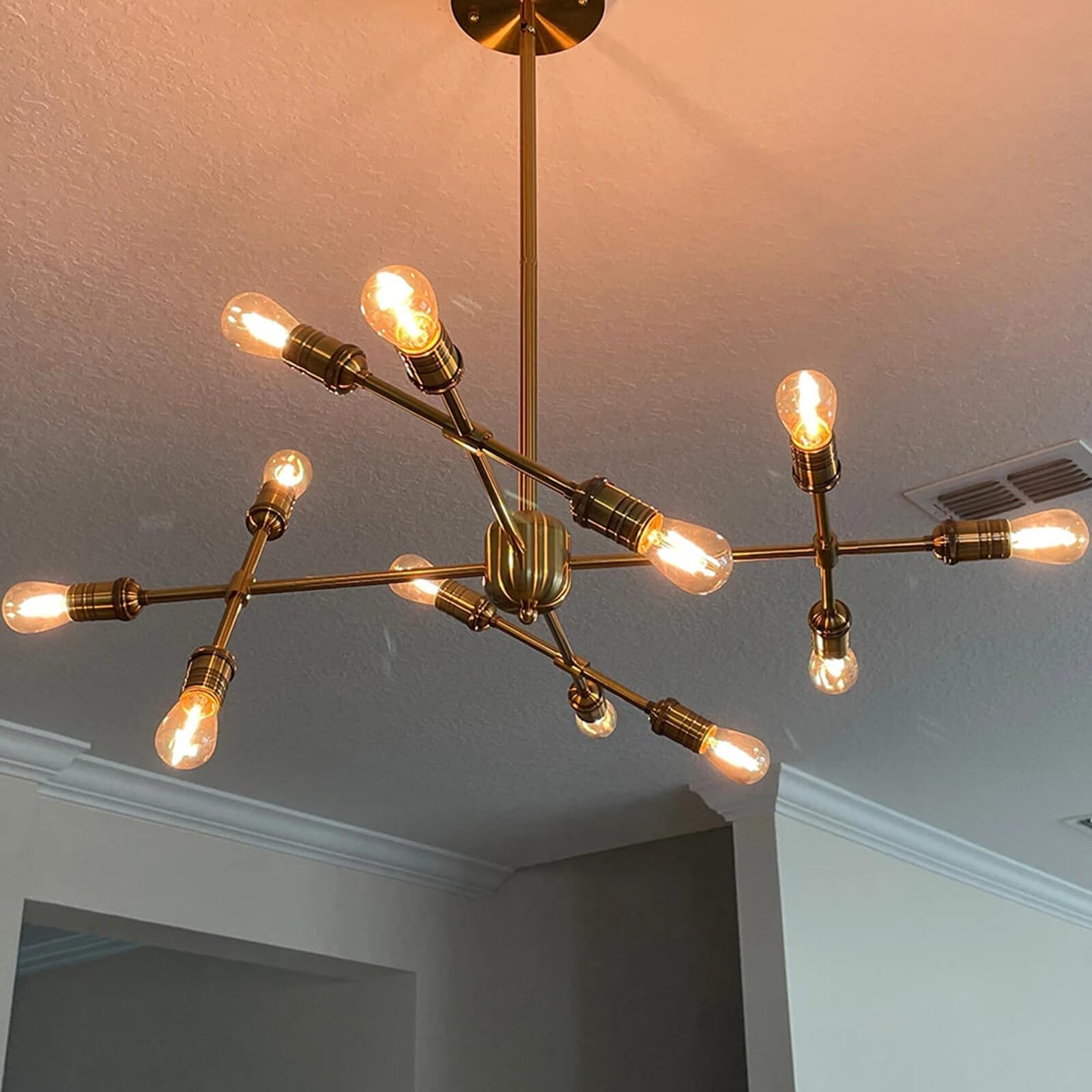 Bombilla LED de repuesto S14 de plástico, 2 W, irrompible, E27, 220 V, blanco cálido, 2700 K, bombilla Edison vintage(2W)