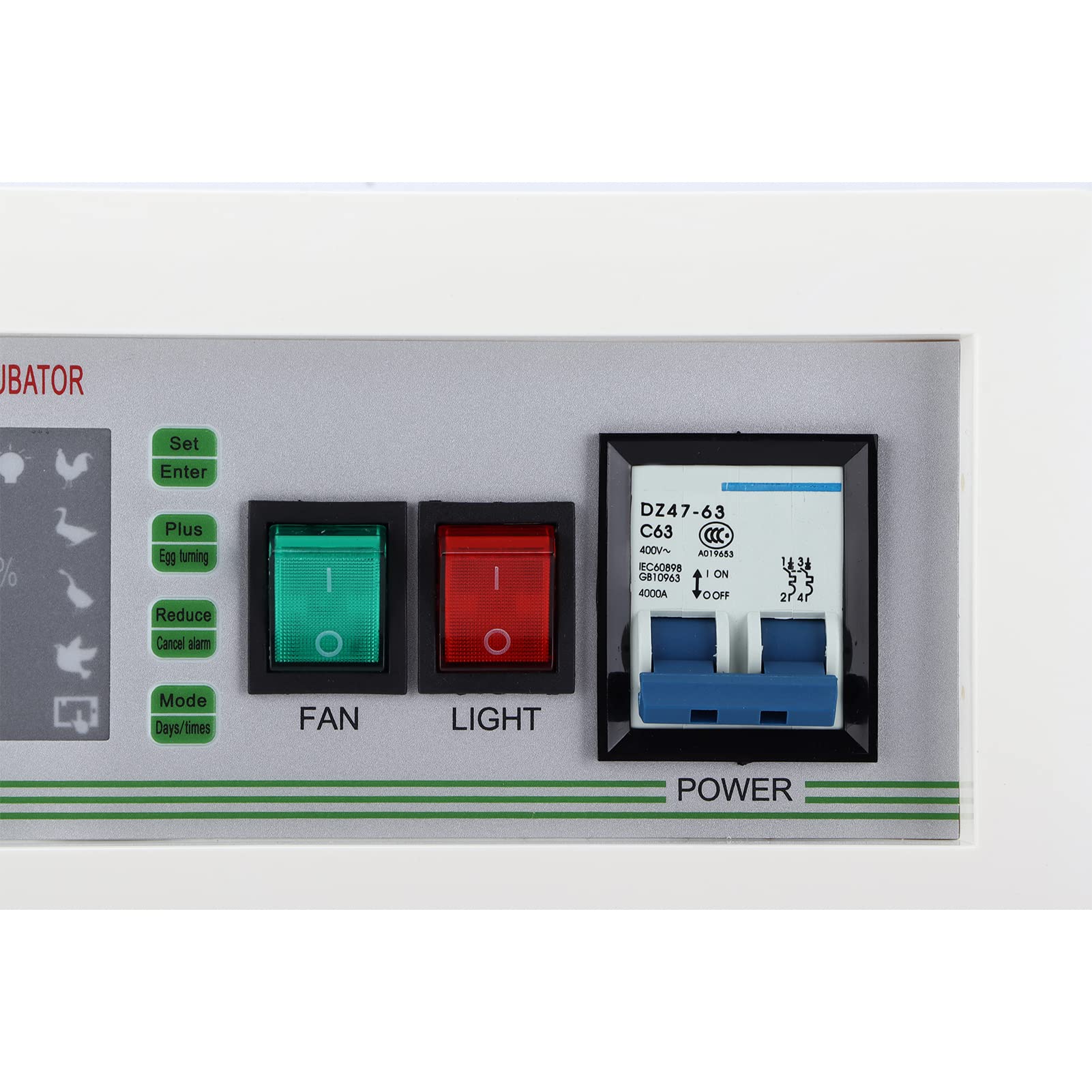 Termostato de Calor Digital, termostato de incubadora de Huevos XM‑18SD 5 Modos Controlador de incubadora de Humedad de Temperatura Digital(#2)
