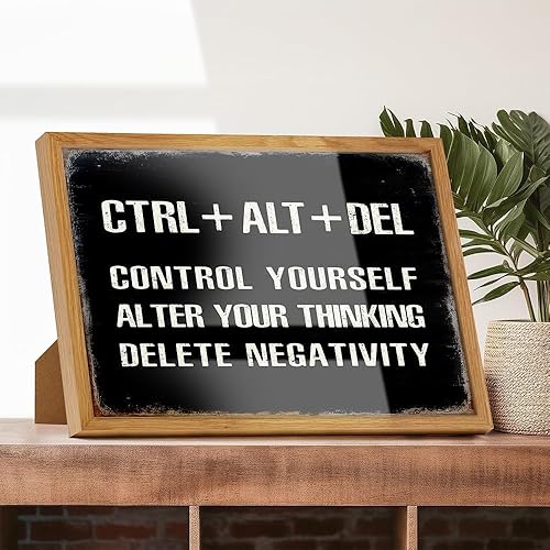 Vista 20 de Inspirational Motivational Wall Art & Decor - Entrepreneur Positive Quotes Poster Prints 8x10 - Home Office - Classroom Decor - Success Sayings