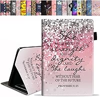 Vista 8 de Funda para tablet Fire HD 10/Fire HD 10 Plus de 10.1 pulgadas (11ª generación, lanzada en 2021) – Funda de piel sintética de alta calidad