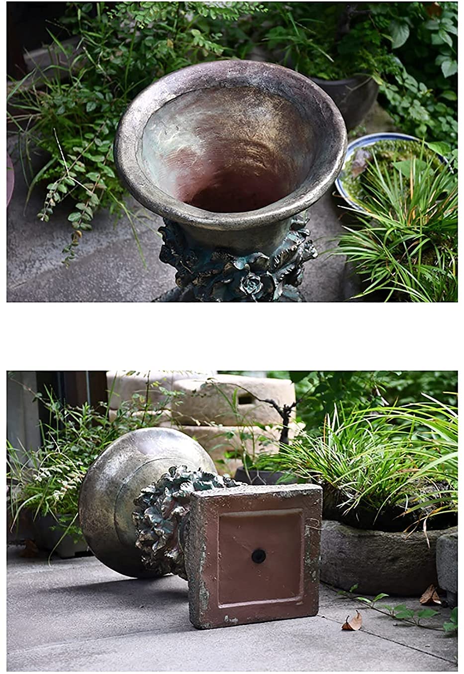 pflanztopf gro terracotta Blumentopf Pflanzschale  ca. 30 cm breit aus Terracotta, Pflanztopf  La  Casa