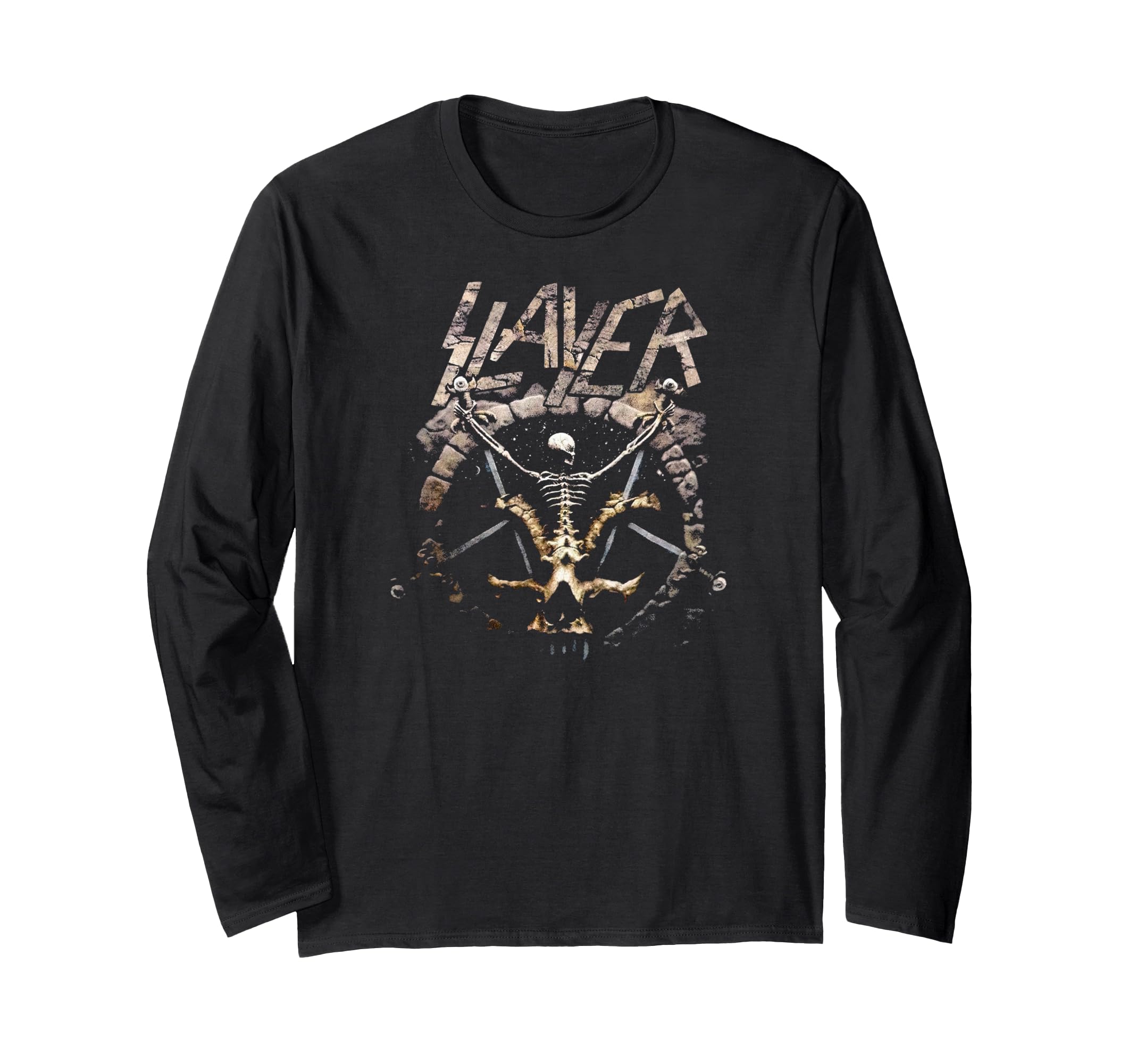 Amazon | Slayer Divine Intervention 長袖Tシャツ | Tシャツ 