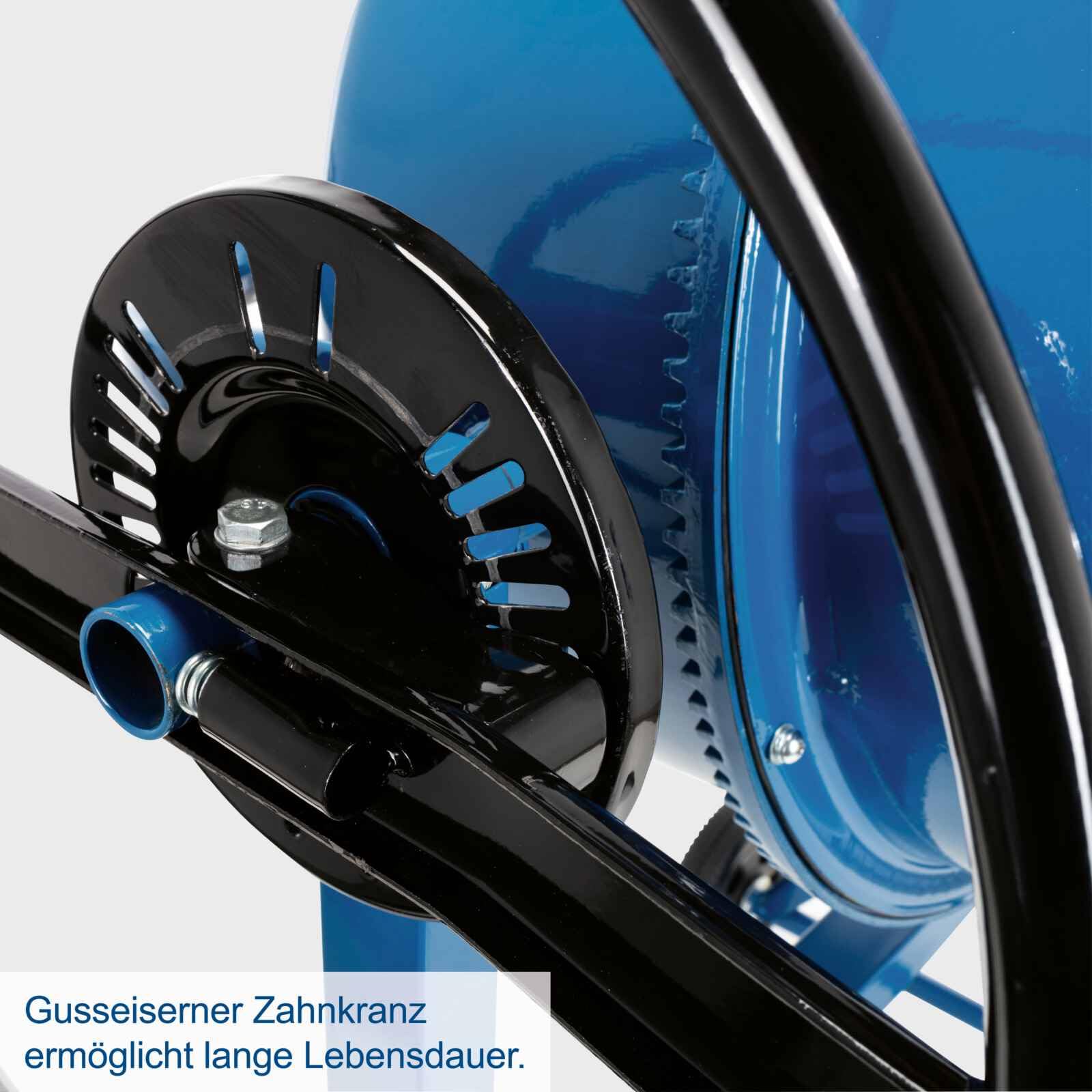 Scheppach Betonmischer MIX125 | 550 W Leistung | 230 V Spannung | 125L Fassungsvermögen