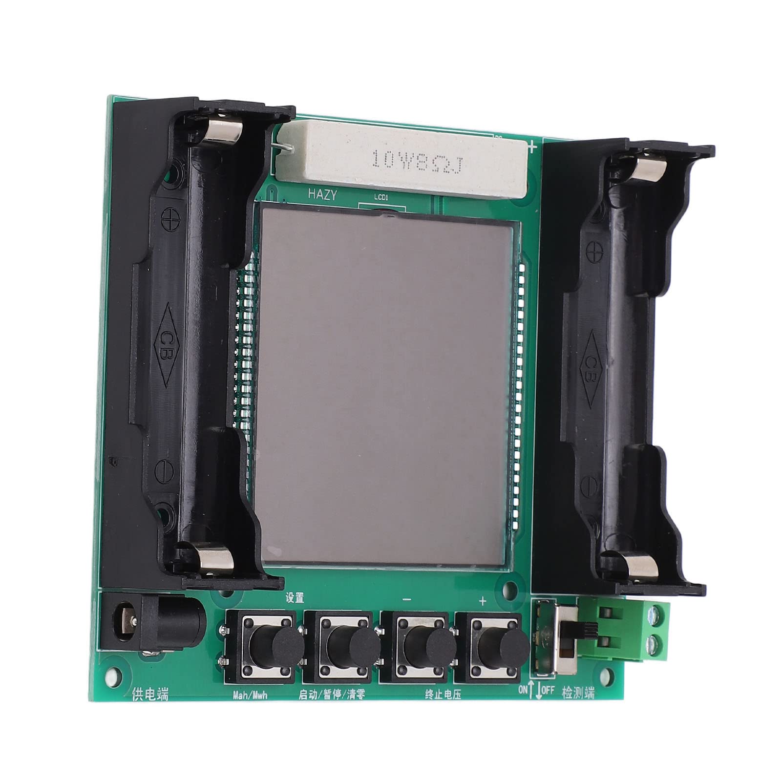 Probador de capacidad de batería de litio, medidor de capacidad real de descarga de batería de litio, módulo de medición digital MaH MwH de alta precisión para 18650 XH M239