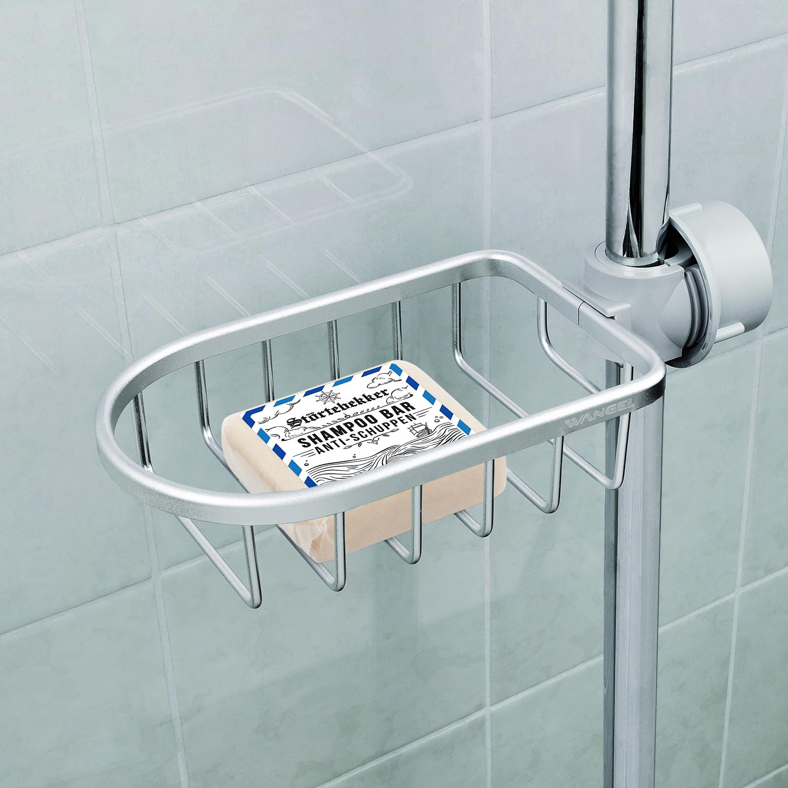Störtebekker mocny szampon przeciwłupieżowy klasy premium (3 x) – mocny szampon dla mężczyzn i kobiet – 3 w 1 mydło pod prysznic dla mężczyzn i skóry głowy – wegański, ręcznie wykonany (3 x 100 g)