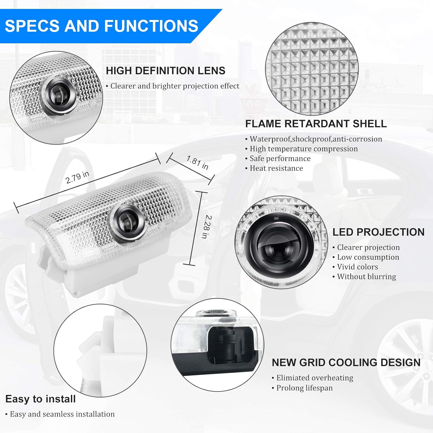 Infiniti puddle lights Clearance