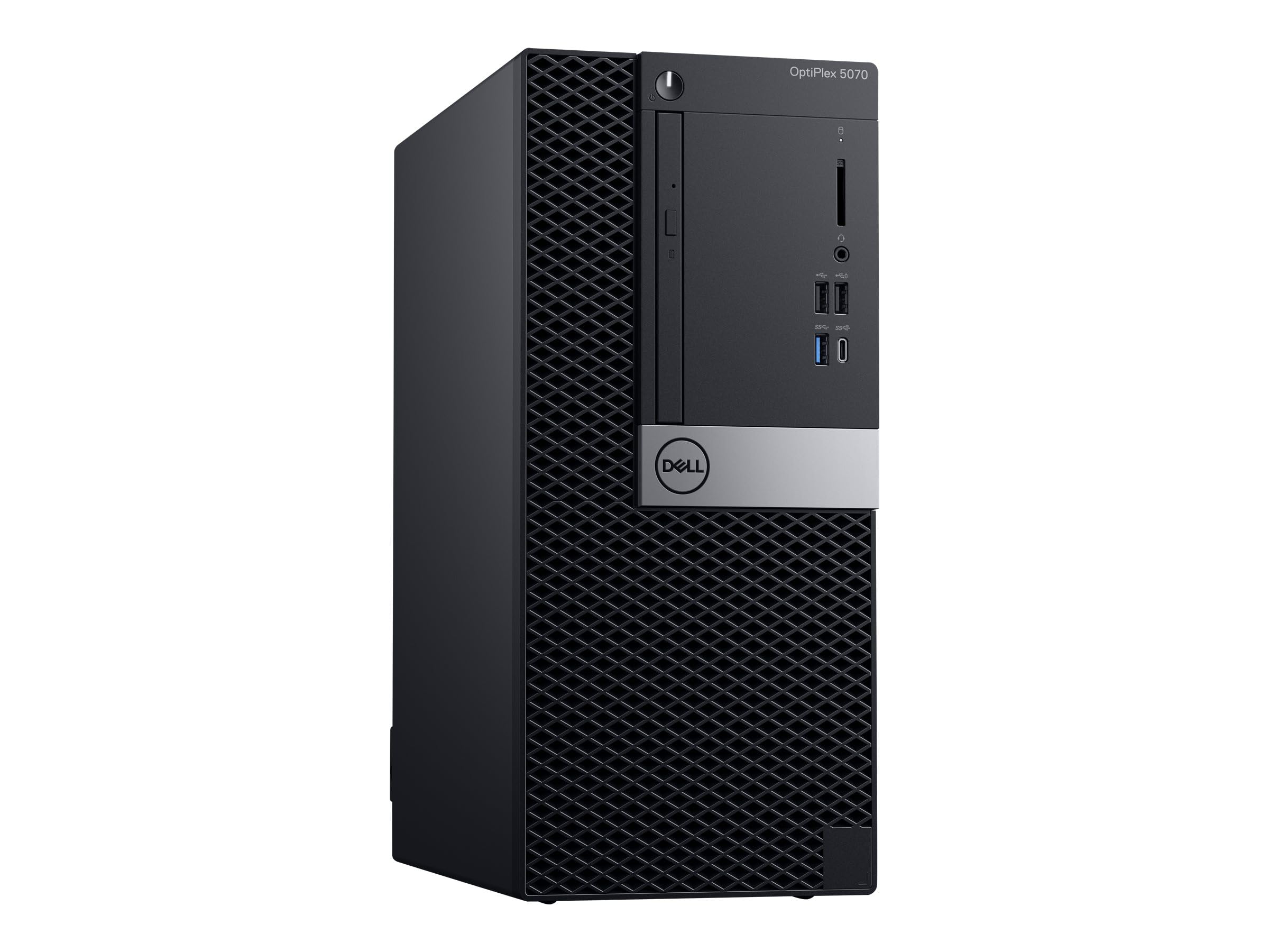 Dell Optiplex 5070 Mini Tower Ordinateur de Bureau, Intel Core i5-9500T, 16 Go de RAM, SSD de 512 Go, Wi-FI, Bluetooth, Clavier QWERTY US, Windows 11 Pro (Reconditionné)