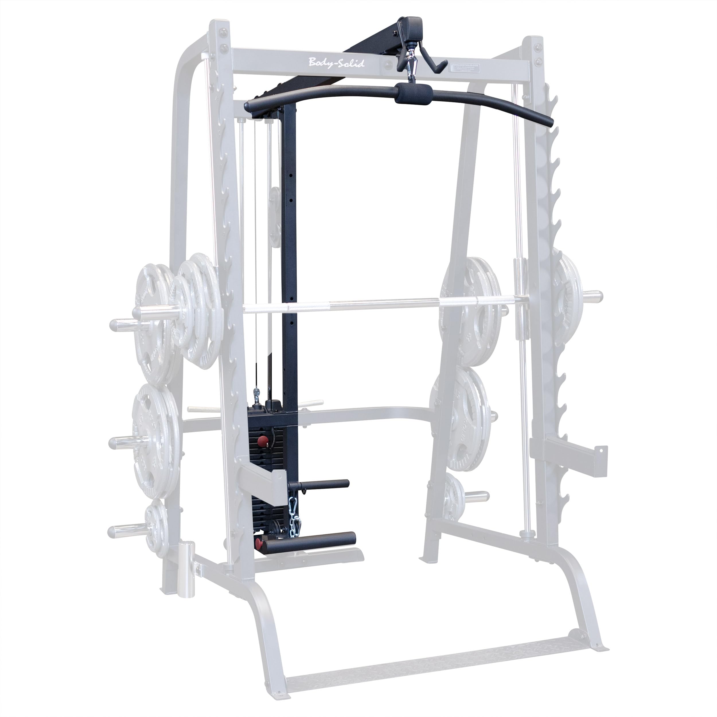 Amazon.com : Body Solid (GLA348BS) Series 7 Smith Machine LAT
